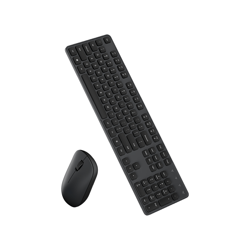 [NEW] Bộ bàn phím và chuột không dây Xiaomi Combo 3 – Thiết kế Slim mỏng nhẹ, Kết nối không dây đồng bộ, Màu Đen không gian sâu, Nhựa ABS Premium