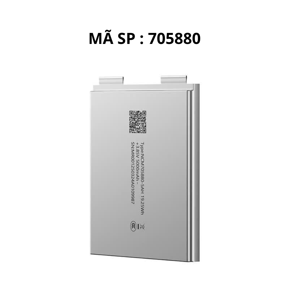 [NEW] Cell Pin Thể Rắn JTE 5000mAh Mã 705880 – Công nghệ chất điện phân rắn an toàn, Nội trở siêu thấp 5-8mΩ, Đầy đủ chứng nhận quốc tế UN38.3 và CE