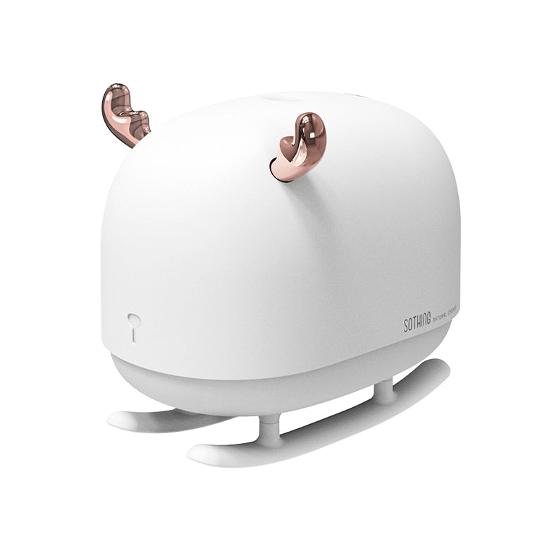 [NEW]Máy tạo ẩm Sothing Humidifier Light Deer – Thiết kế tuần lộc nghệ thuật, Phun sương Nano, Đèn ngủ LED sưởi ấm