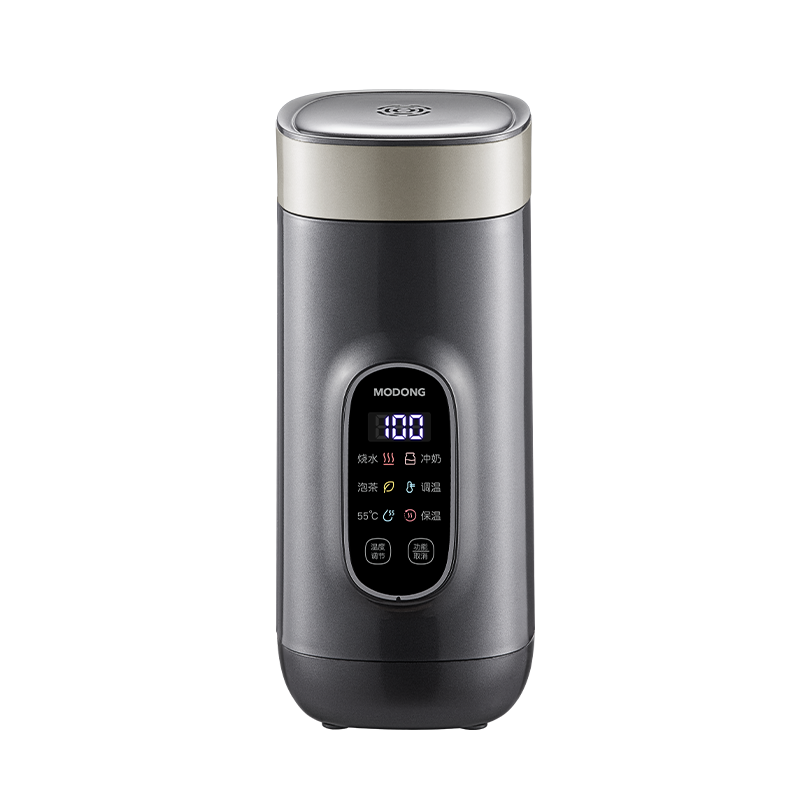 [NEW] Cốc đun nước điện di động bằng titan nguyên chất Momo – Lòng trong Titan sinh học, Điều nhiệt 40-100°C, Màn hình LED lớn, Nặng 560g bay an toàn