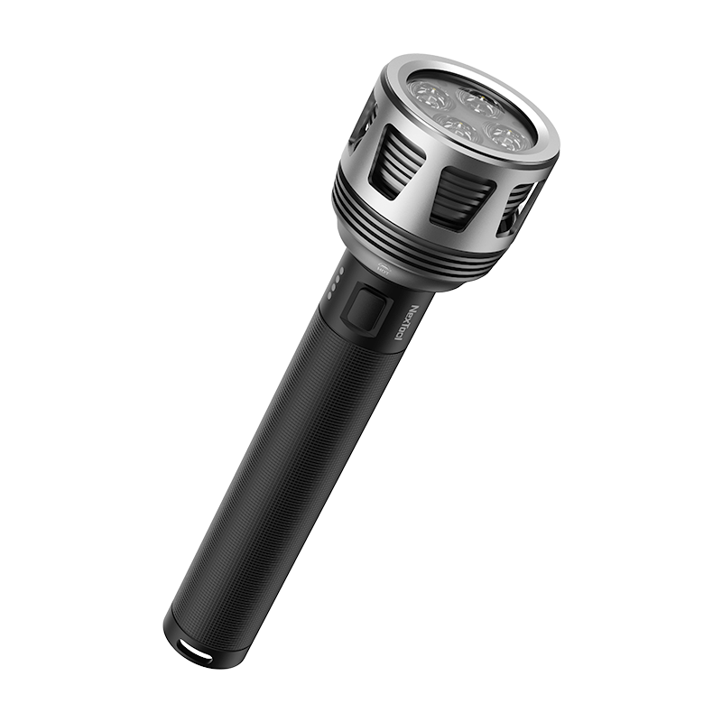 [NEW] Đèn pin siêu sáng NexTool T10 – Độ sáng 1000lm, Tầm chiếu xa 220m, Pin sạc 2600mAh dùng 70h, Vỏ hợp kim cao cấp, Sạc nhanh Type-C