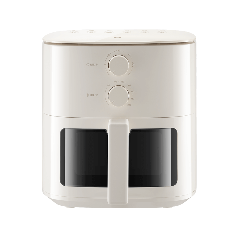 [NEW] Nồi chiên không dầu Xiaomi Mijia N1 5L – Ống quang hồng ngoại 1200W, Cửa kính 6.2 inch, Giỏ lốc xoáy 3D, Hấp hơi vi mô