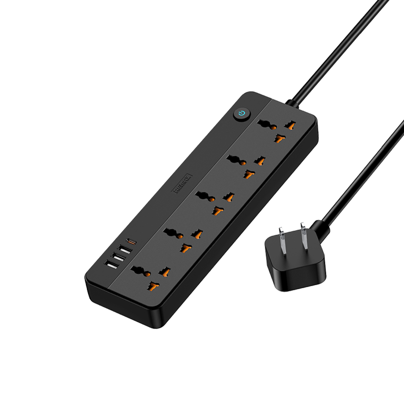 [NEW] cắm trạm sạc Remax RP-U160 30W – Trạm nguồn đa năng 5 Ổ cắm AC, Hệ thống 4 Cổng sạc nhanh an toàn