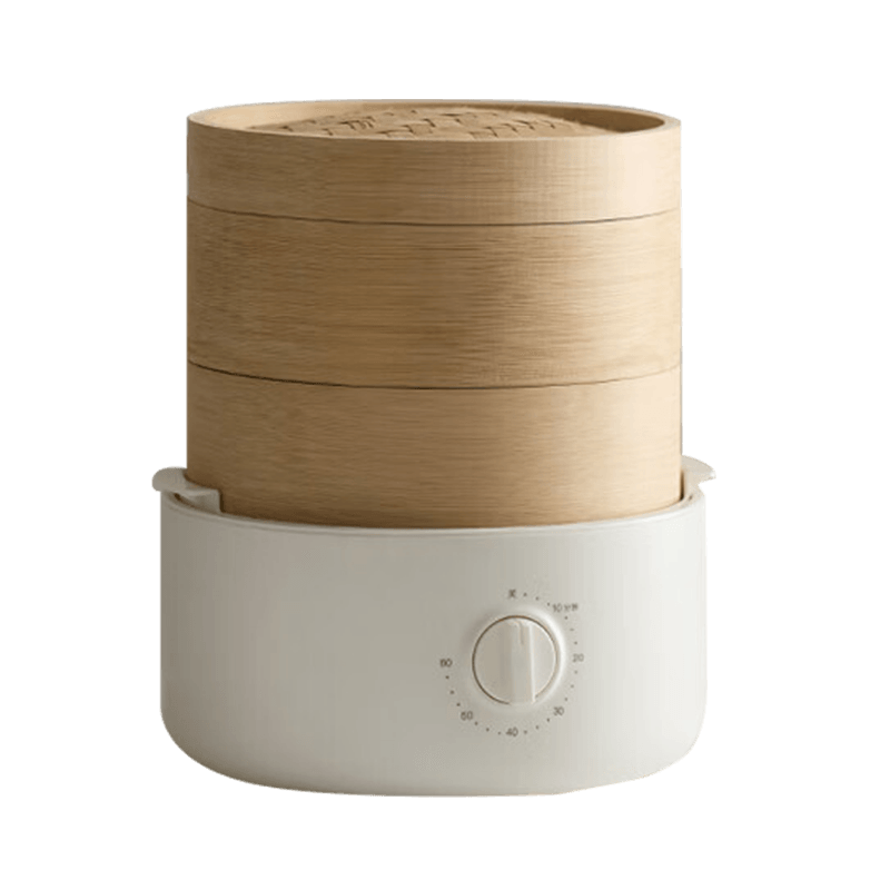 [NEW] Nồi hấp điện hương mây tre Olayks – Giỏ tre tự nhiên đan tay, Công nghệ làm nóng nhanh, Hẹn giờ đặt chỗ thông minh, Đa năng gia dụng