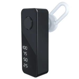 Power-Display-Wireless-Bluetooth-Earphone-in-Ear-Single-Earbud-with-Microphone-Black