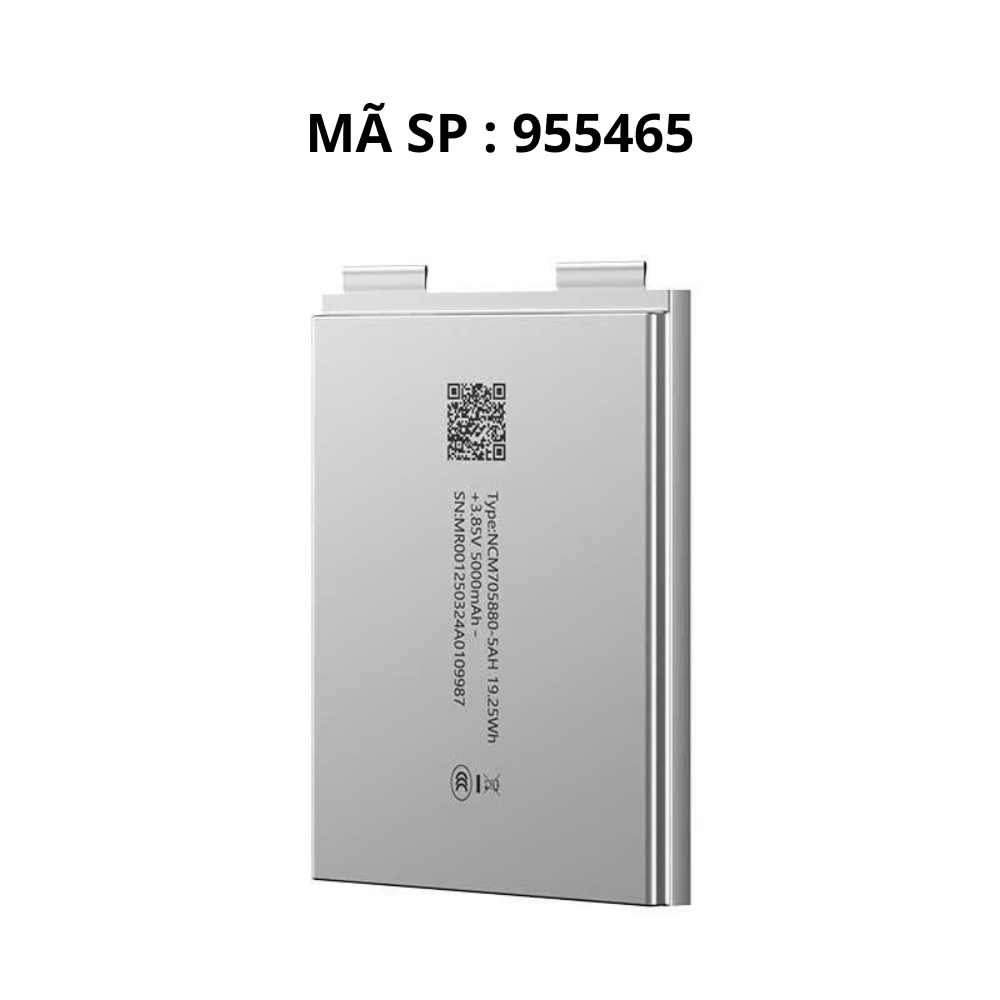[NEW] Cell Pin Thể Rắn JTE 5000mAh Mã 955465 – Công nghệ chất điện phân rắn an toàn, Nội trở siêu thấp 5-8mΩ, Đầy đủ chứng nhận quốc tế UN38.3 và CE