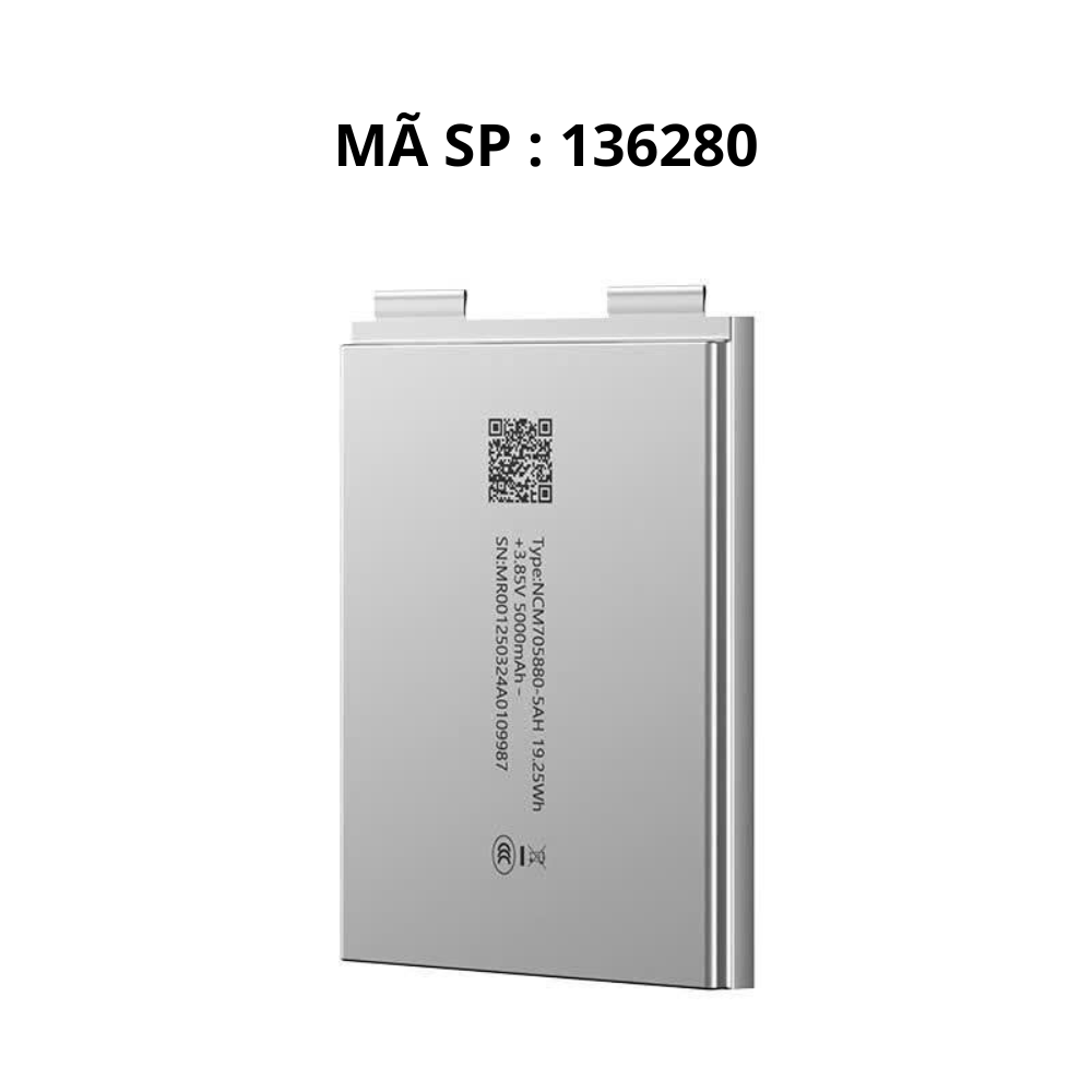 [NEW] Cell Pin Thể Rắn JTE 10000mAh Mã 136280 – Công nghệ chất điện phân rắn an toàn kịch trần, Dung lượng khủng song tầng, Nội trở siêu thấp 5-8mΩ, Đầy đủ chứng nhận quốc tế UN38.3 và CE