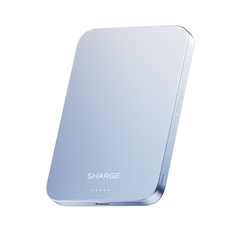 [NEW] Sạc dự phòng từ tính Sharge Air 5000mAh – Siêu mỏng 0.85cm, Sạc không dây 15W, Thiết kế cao cấp