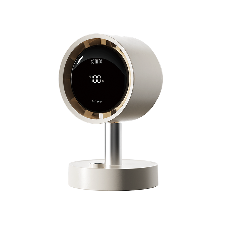 [NEW]Quạt để bàn tích điện Sothing Air Pro – Trục xoay tự động, Tích hợp lọc khí, Pin trâu dẻo dai hằng ngày