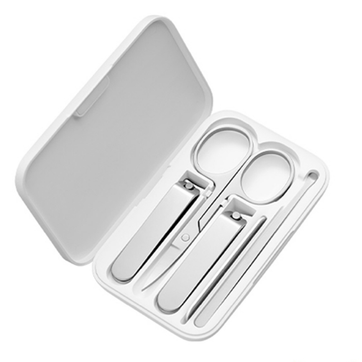 [NEW] Bộ cắt móng tay Xiaomi Mijia 5 món DZN4015CN – Thép không gỉ 420/430, Hộp lưu trữ từ tính Nano, Xử lý nhám mờ, Nặng 104g