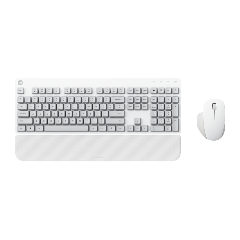 [NEW] Bộ bàn phím và chuột không dây Xiaomi Comfort Edition – Bố cục phím lượn sóng, Kê tay tháo rời, Kết nối 2.4GHz, Nhựa ABS Premium