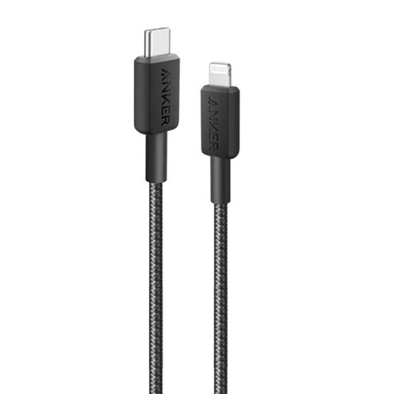 [NEW] Cáp Anker 322 Type-C to Lightning 0.9m A81b5 – Bọc dù Nylon đan kép, Chứng nhận MFi, Sạc nhanh 30W