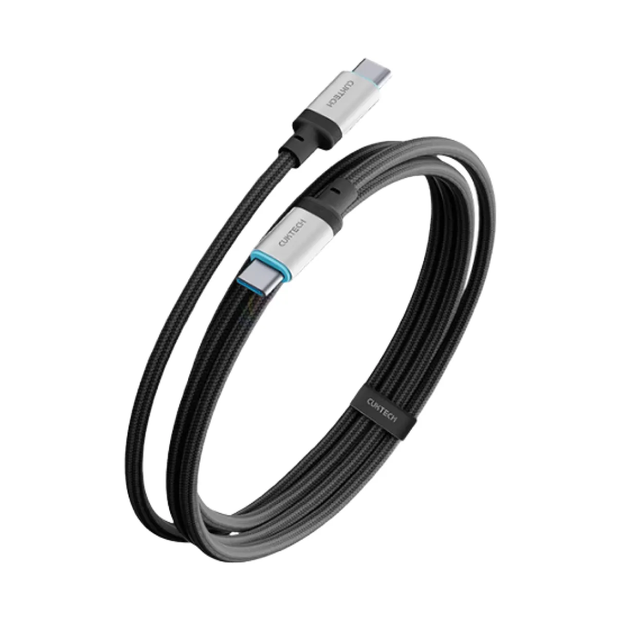 [NEW] Cáp sạc nhanh Cuktech C-C 240W 6A CTC615W – Chuẩn PD 3.1, Chiều dài 1.5m, Chip E-Marker thông minh