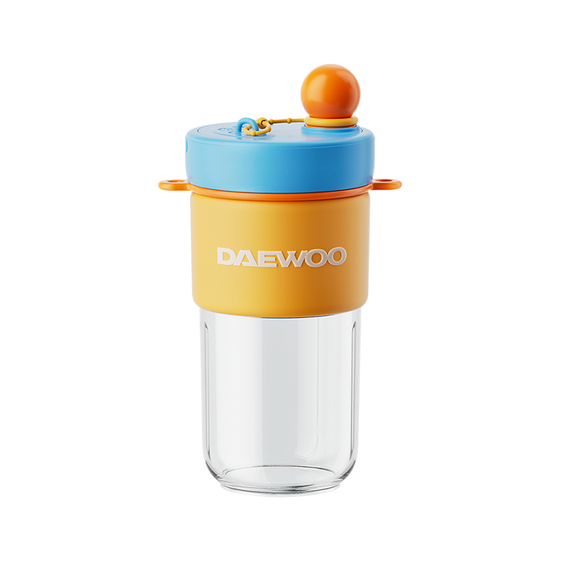 [NEW] Cốc ép trái cây Daewoo Mini – Hệ thống hai động cơ, Xay đá viên rau củ, Pin sạc di động, Nhỏ gọn giảm cân healthy