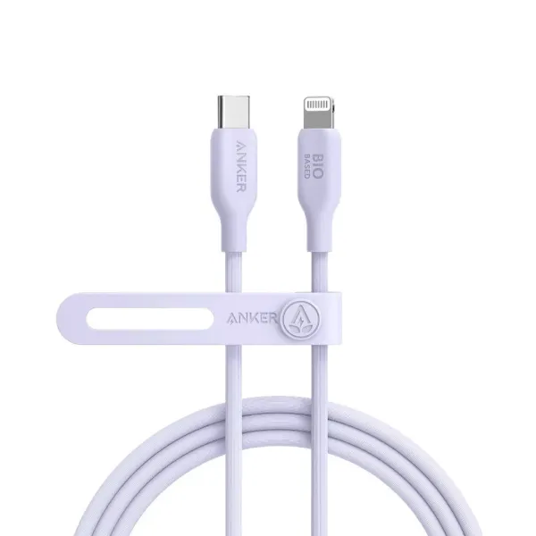 [NEW] Cáp Anker 542 Type-C to Lightning 1.8m A80B2 – Vật liệu sinh học Bio-Based, Chứng nhận MFi, Siêu bền bỉ