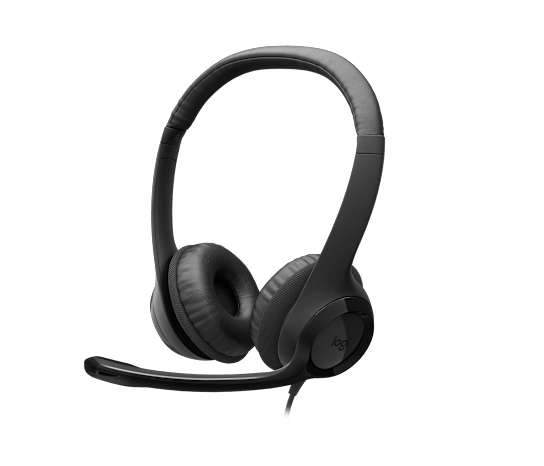 [NEW]Tai nghe Logitech H390 – Âm thanh hoàn hảo, Êm ái tối đa - ĐEN