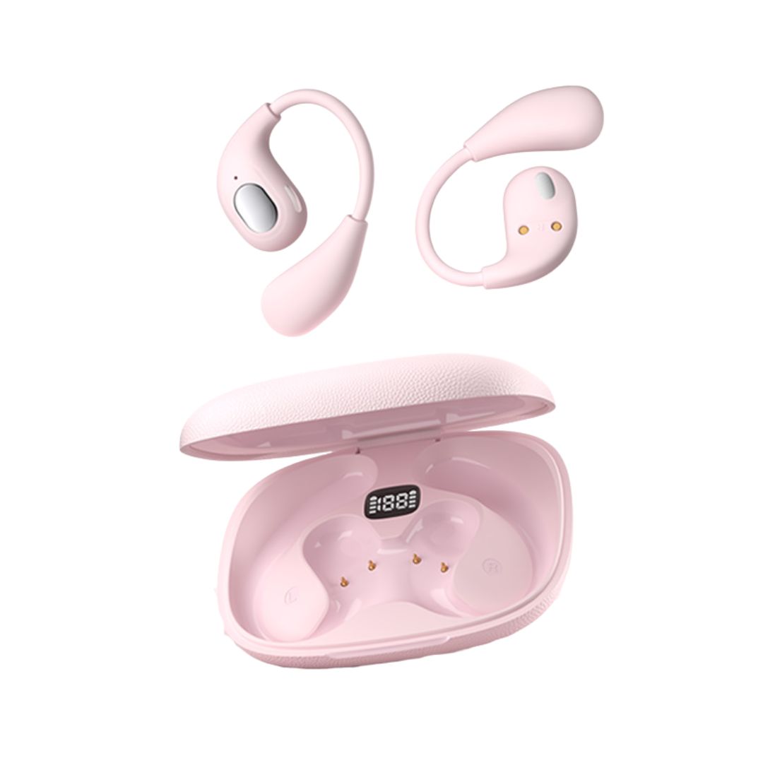 [NEW]Tai Nghe Bluetooth Fits03 Dạng Kẹp Vành Tai Dây Nhớ Không Đau