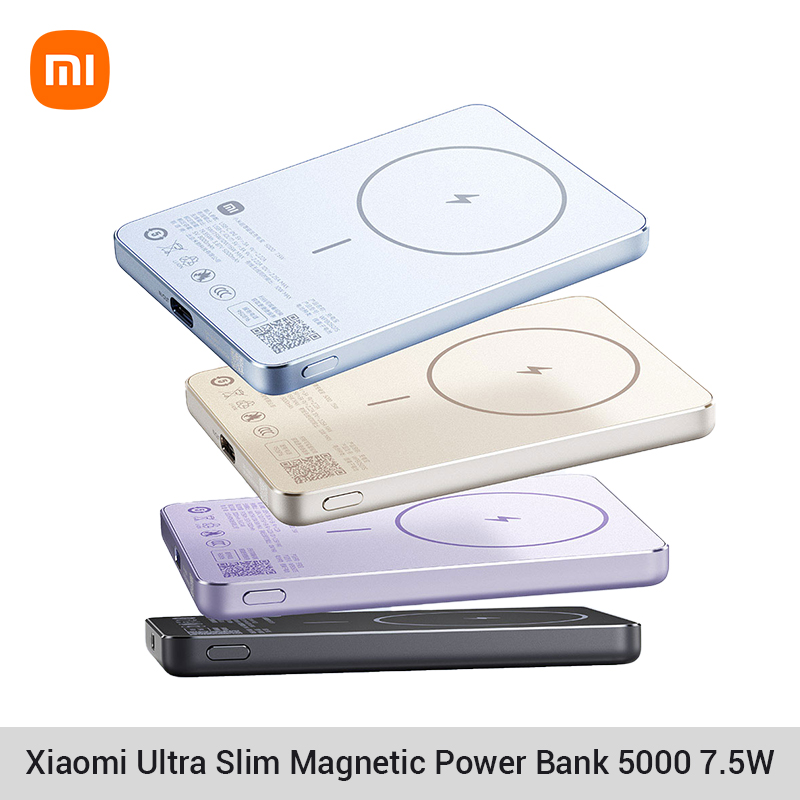 [NEW] Sạc Dự Phòng Xiaomi Magnetic Ultra-Slim 5000 – Siêu mỏng