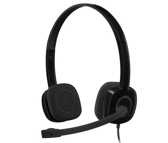 [NEW]Tai nghe Logitech H151 – Kết nối đơn giản, Âm thanh chất lượng - MÀU ĐEN