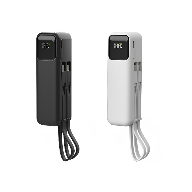 [NEW] Combo Bộ KIT Vỏ Sạc Dự Phòng H6 Tích Hợp Chân Cắm AC - Bản Có Sẵn Cáp Đôi Pin Trụ 21700