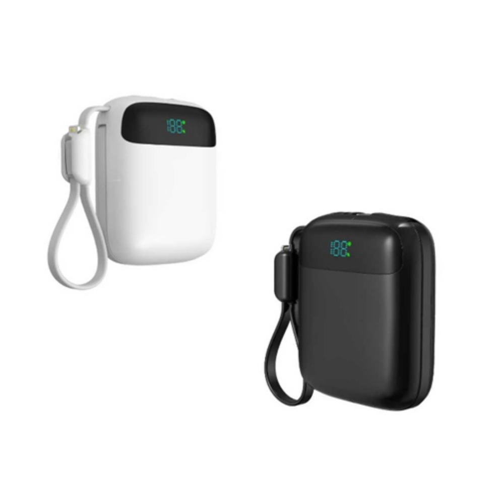 [NEW] Bộ KIT Vỏ Sạc Dự Phòng 22.5W H21 - Bản Bỏ Túi Vuông Bo Góc Có Cáp Kiêm Dây Treo