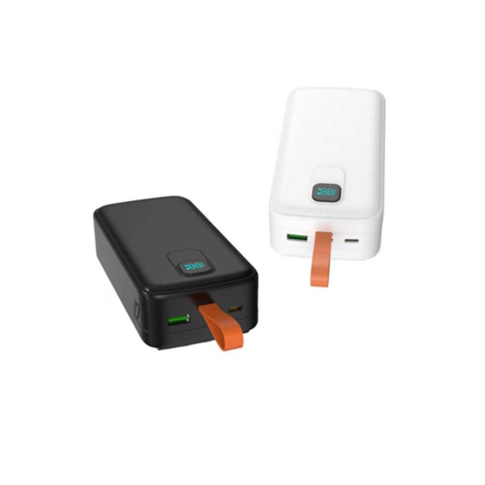 [NEW] Bộ KIT Vỏ Sạc Dự Phòng 22.5W H16AB - Có Sẵn 4 Cáp Bản Quai Xách Silicon Chọn 10K/20K/30K